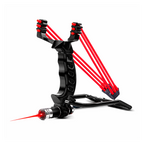 Mocna Proca z Celownikiem Laserowym + 100 Kulek – Profesjonalne Polowanie i Zabawa